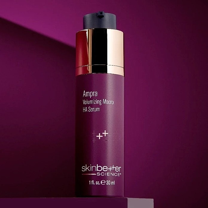 Skinbetter science volumizing HA serum bottle