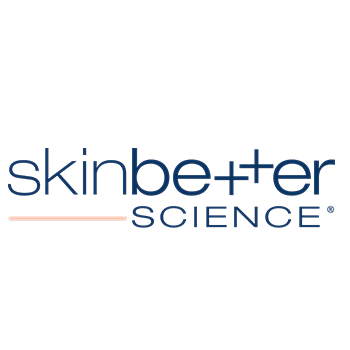 SkinBetter Science logo on a black background